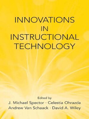 cover image of Innovations in Instructional Technology